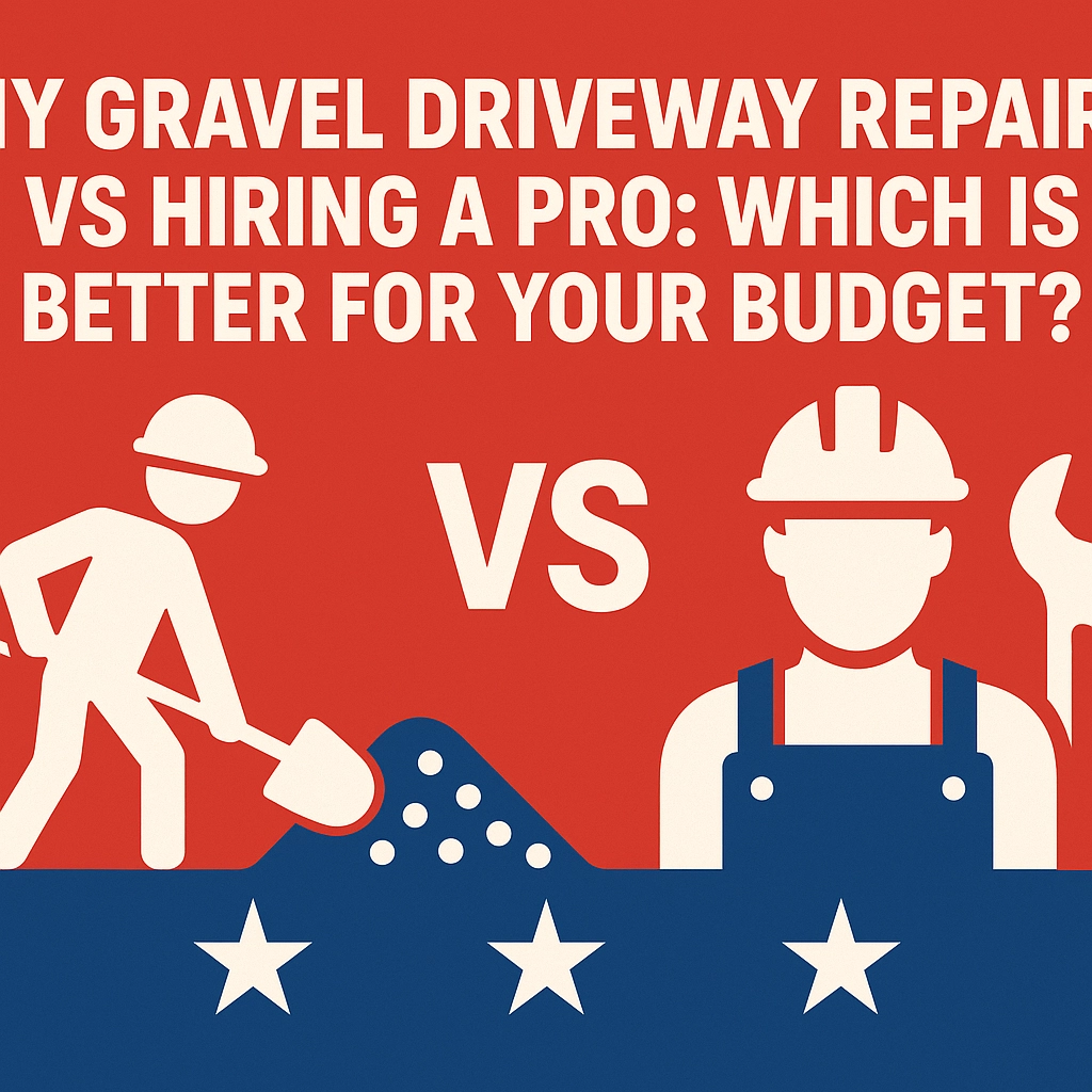 DIY Gravel Driveway Repair Vs Hiring a Pro: Which Is Better for Your Budget?